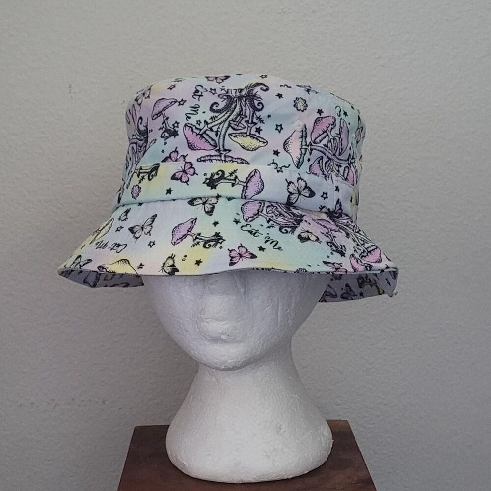 Spencer's Mushroom and Butterfly Bucket Hat